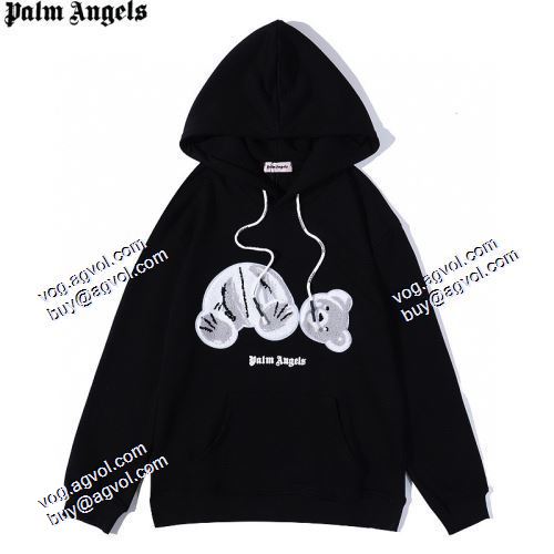 2色可選 オシャレロゴパーカー 2021秋冬 パーム?エンジェルス Palm Angels パーカー パーム エンジェルス パーカー スーパーコピー 大人気アイテム！入手困難